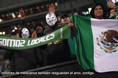 ¡Somos México! La afición alienta al Tricolor para la máxima justa