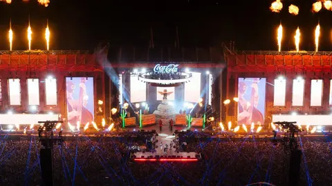 El Coca-Cola Flow Fest 2026 reveló una alineación encabezada por algunas de las figuras más populares de la música latina actual./ GB: Coca Cola Flow