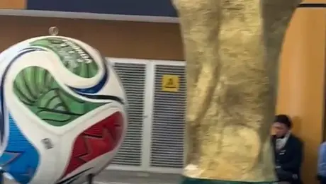 Se siente la vibra mundialista en el Aeropuerto de la Ciudad de México