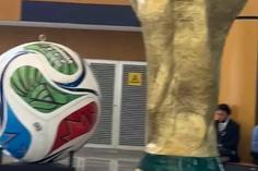 Se siente la vibra mundialista en el Aeropuerto de la Ciudad de México