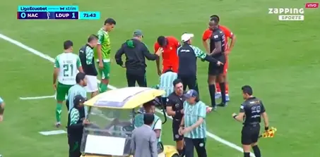 Caicedo fue atendido tras incidente l CAPTURA