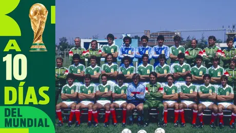 A 10 días: 'El Equipo Tricolor', la canción que grabó la Selección en México 1986