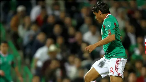 Jonathan dos Santos, en Selección Mexicana en 2010 | MEXSPORT
