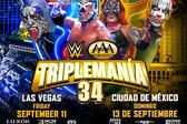 ¡Al estilo WrestleMania! AAA y WWE presentan el póster oficial de Triplemanía 34