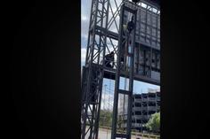 ¡A marchas forzadas! Así los trabajos a las afueras del Aeropuerto Internacional de la Ciudad de México