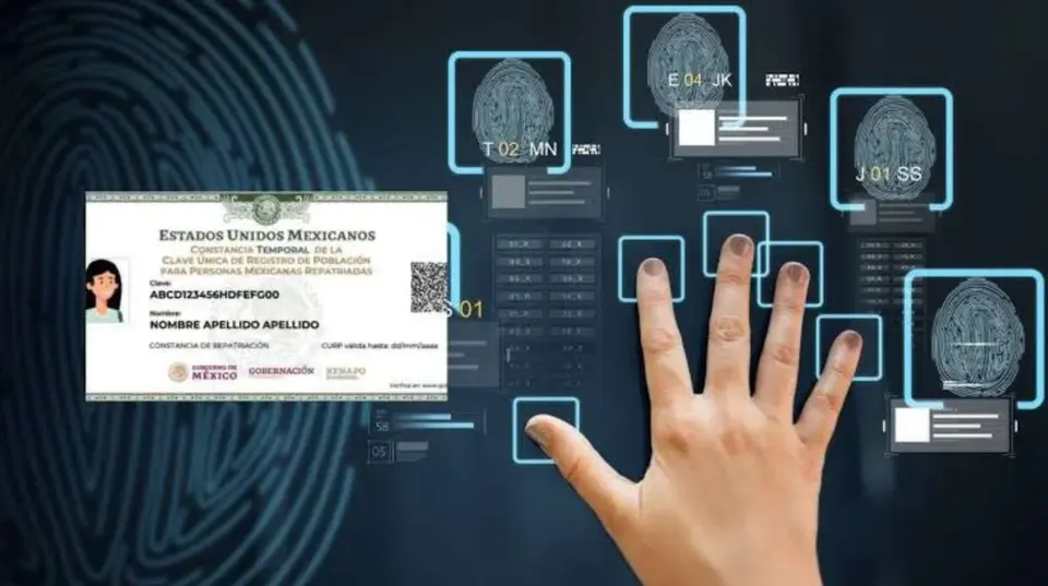 La CURP biométrica incorpora datos como fotografía, huellas dactilares y escaneo de iris. / Especial