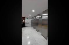 Así lucen los baños del Aeropuerto Internacional de la Ciudad de México a 10 días del Mundial