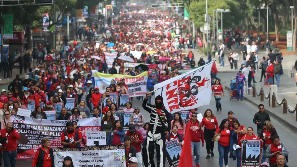 Este 1 de junio inició el paro nacional indefinido de la CNTE