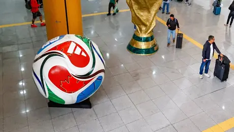 Aeropuerto de la Ciudad de México luce prácticamente listo a 10 días del mundial