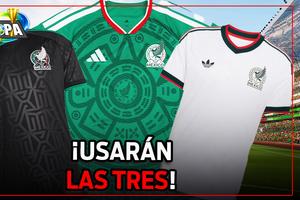 ¡México hará historia en el Mundial! Usará todos sus uniformes