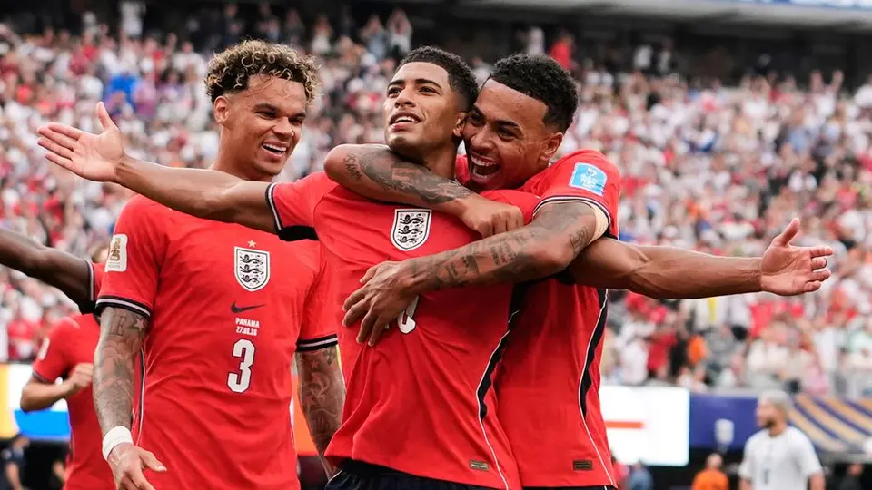 Jugadores de Inglaterra en celebración en el Mundial 2026 | AP