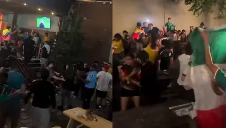 Aficionados de México y Ecuador protagonizan pelea campal tras el Mundial 2026