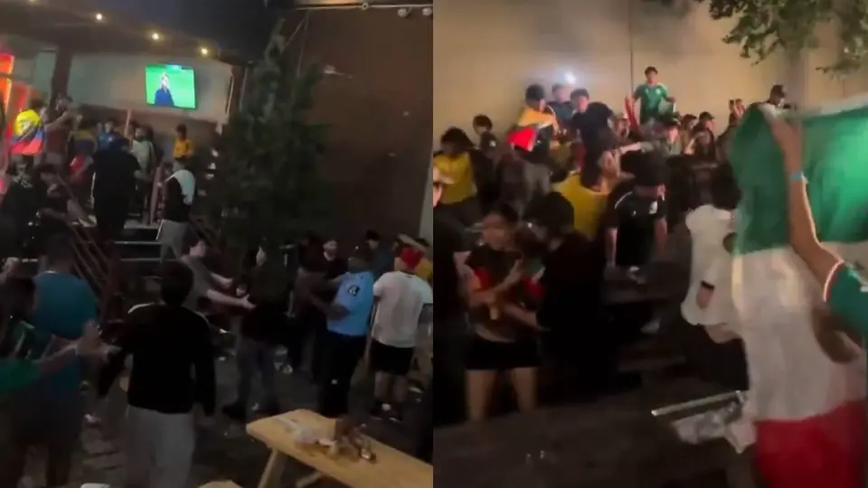 Aficionados de México y Ecuador protagonizan pelea campal tras el Mundial 2026