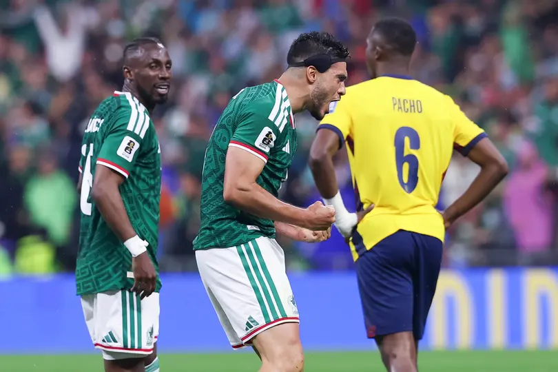 Raúl Jiménez en el México vs Ecuador | Miguel Pontón
