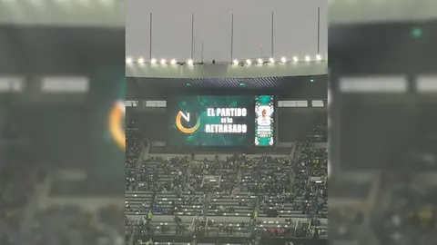 México vs Ecuador retrasado | RÉCORD