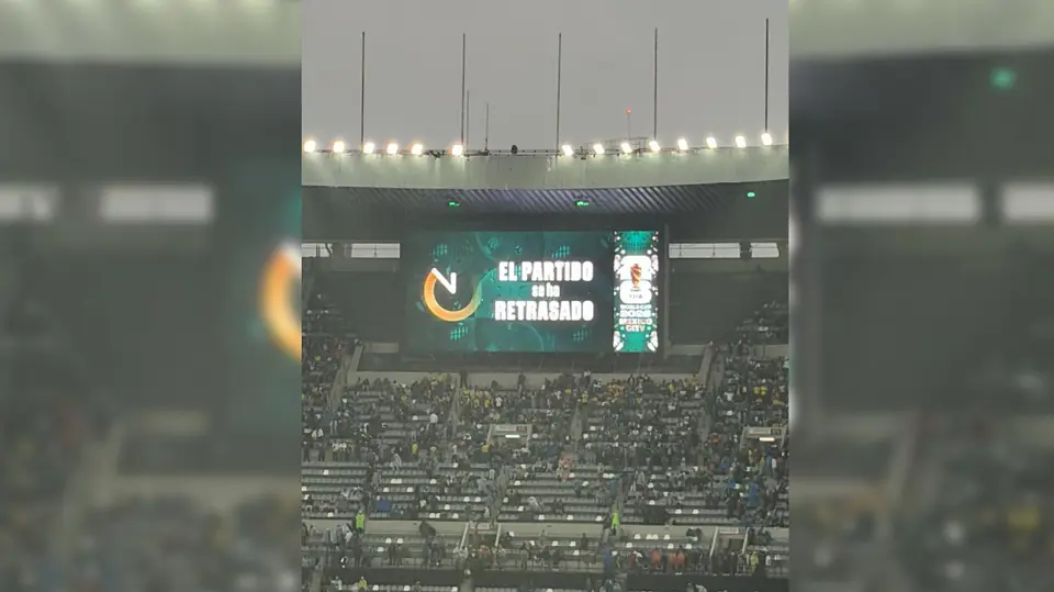 México vs Ecuador retrasado | RÉCORD