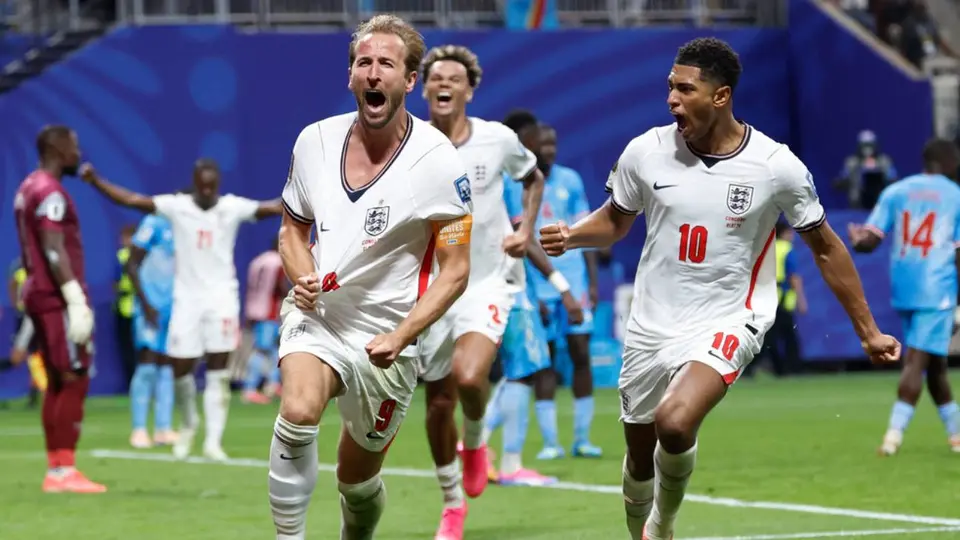 Harry Kane celebró el gol del pase | AP