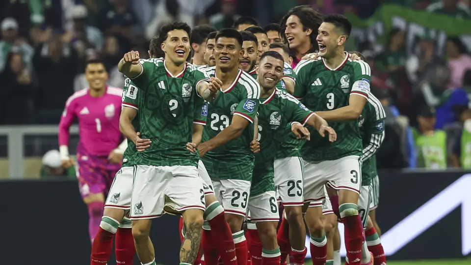 México festeja en el Estadio Ciudad de México | MEXSPORT