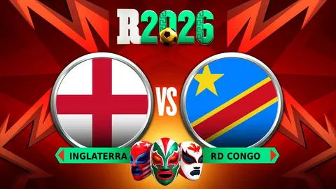 Inglaterra vs RD Congo: ¿Dónde y a qué hora ver los Dieciseisavos de Final del Mundial 2026?