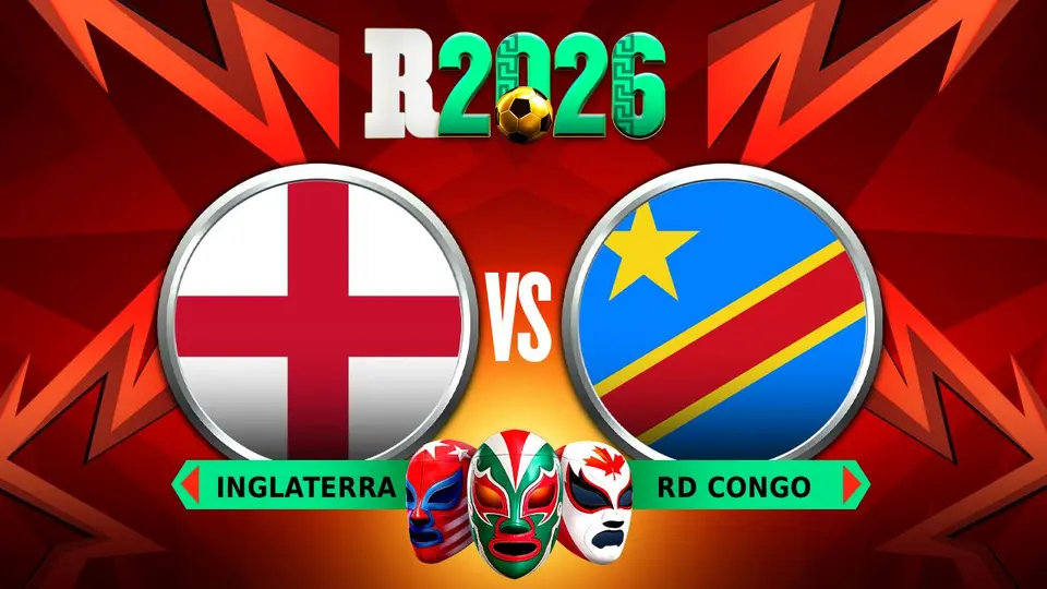 Inglaterra vs RD Congo: ¿Dónde y a qué hora ver los Dieciseisavos de Final del Mundial 2026?