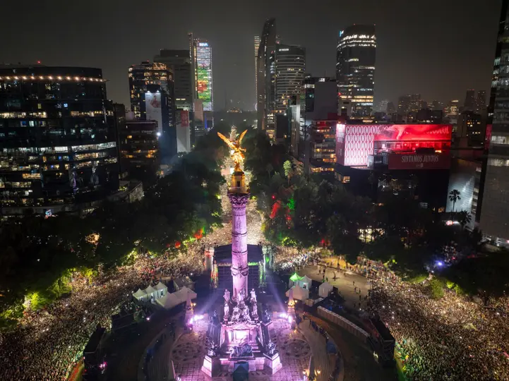 La victoria de la Selección Mexicana sobre Ecuador desató una multitudinaria celebración en el centro de la Ciudad de México./ X: @AFC_Z
