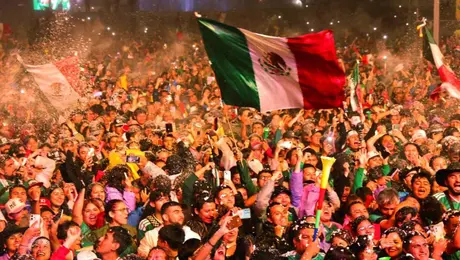 ¿Cuántas personas celebraron en el Ángel? México vs Ecuador dejó un nuevo récord