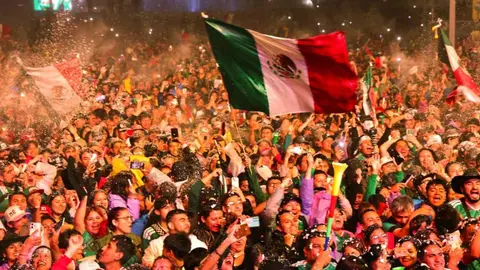 ¿Cuántas personas celebraron en el Ángel? México vs Ecuador dejó un nuevo récord