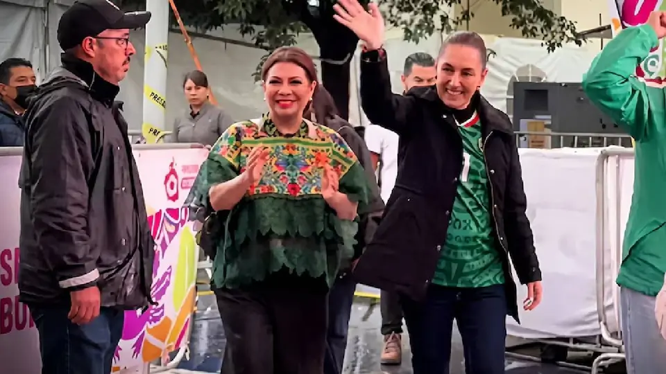 La presidenta eligió el Parque Tezozómoc, en Azcapotzalco, para apoyar a la Selección Mexicana durante el Mundial 2026.