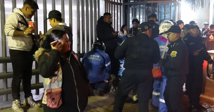 Los servicios de emergencia atendieron diversos reportes durante las celebraciones realizadas en la capital del país./ X