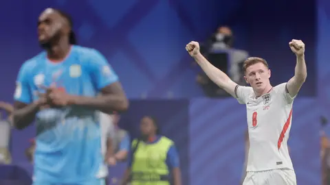 Elliot Anderson habló tras la victoria de Inglaterra ante RD del Congo | AP
