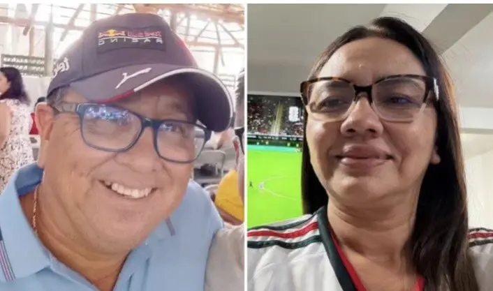 Miguel Tijera murió en el ataque; Sandra Fernández Gómez resultó gravemente herida. / X: @yohaliresendiz