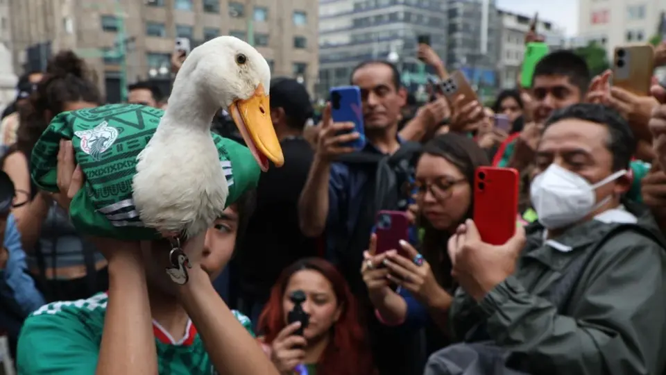 El Pato Merlín se convirtió en una imagen representativa del Mundial 2026 / Especial