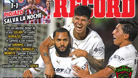 Portada RÉCORD 1 de agosto de 2026