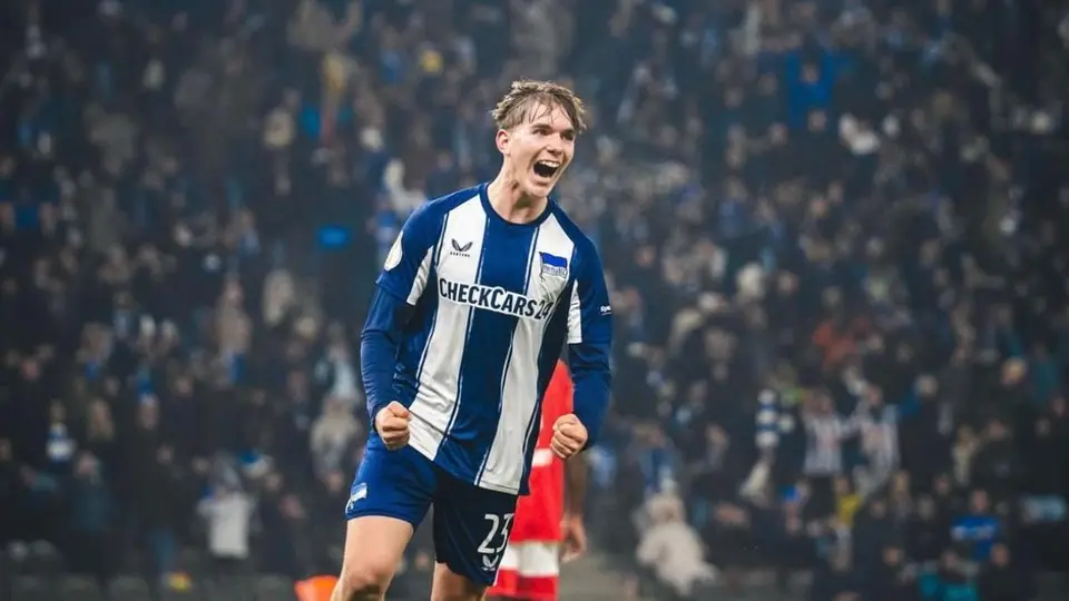 Kennet Eichhorn con el Hertha Berlín | Especial