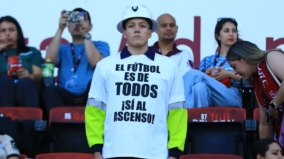 Protesta desde las tribunas de Mineros de Zacatecas | IMAGO7