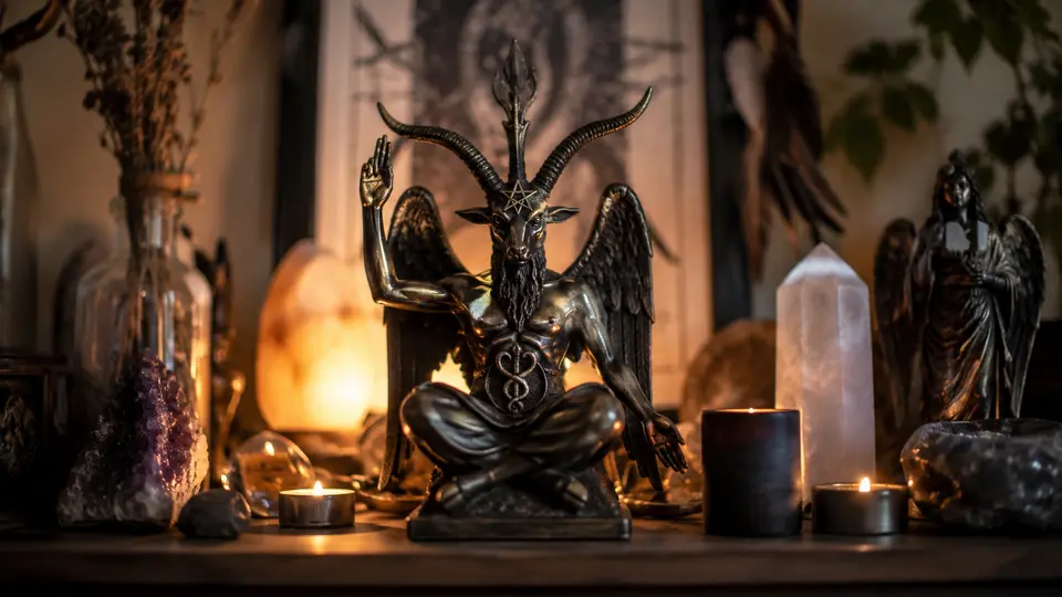 Baphomet es un símbolo cuyo significado ha variado a lo largo de la historia y suele asociarse con corrientes esotéricas y ocultistas. / Especial