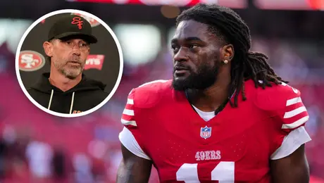 Brandon Aiyuk causa controversia por sus publicaciones tras el accidente de Kyle Shanahan