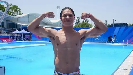 Osmar Olvera completa una actuación perfecta y conquista su tercer oro en Santo Domingo 2026