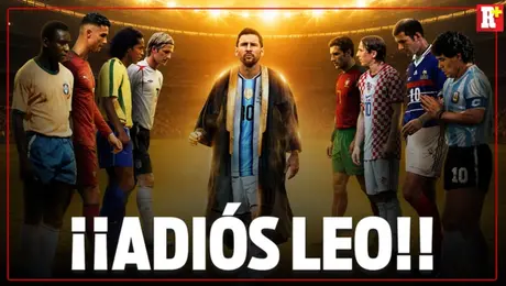 Lionel Messi se despide de Argentina