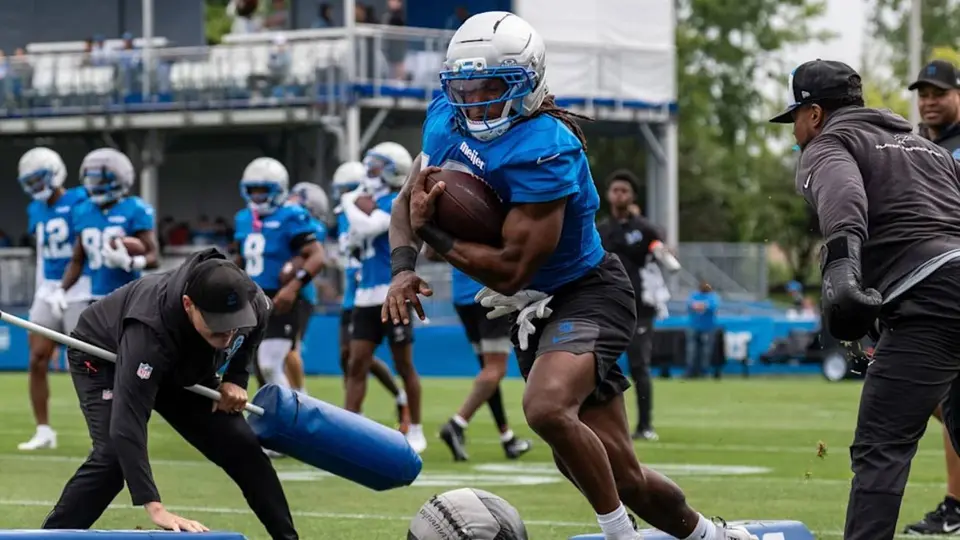 Isiah Pacheco con Lions | NFL
