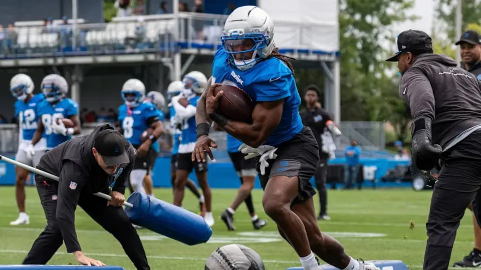Isiah Pacheco con Lions | NFL