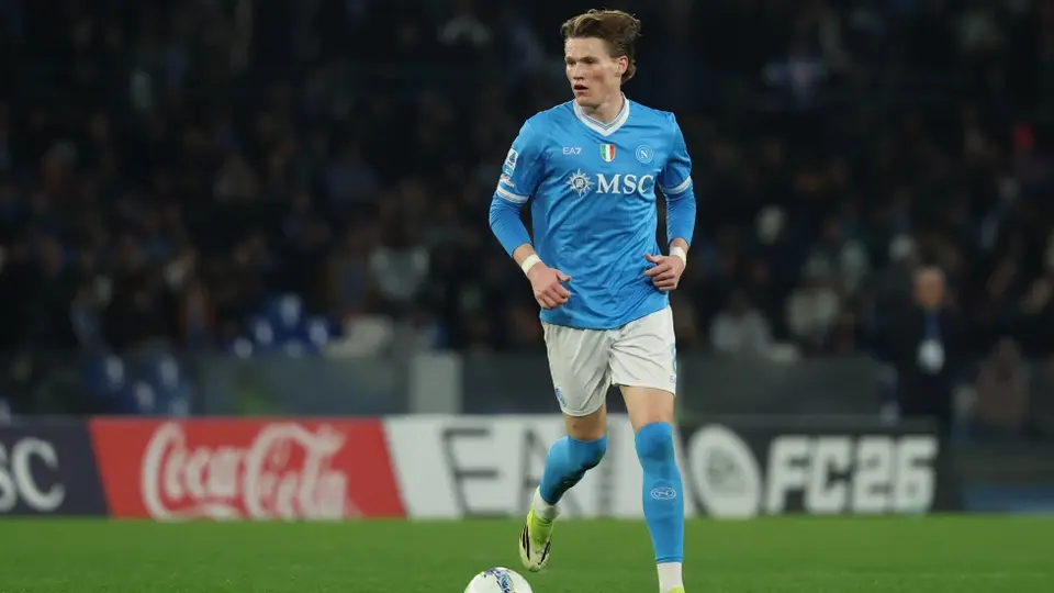 Scott McTominay como jugador de Napoli | AP
