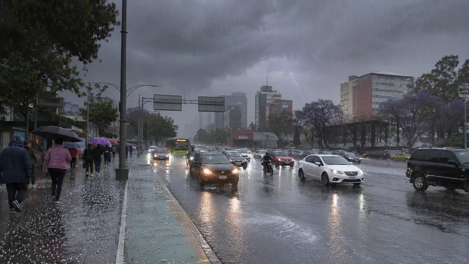 Lluvias fuertes en CDMX y Edomex este 1 de septiembre: prevén granizo y tormentas eléctricas