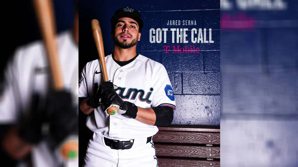 Jared Serna hace realidad el sueño al llegar a las Grandes Ligas con los Miami Marlins