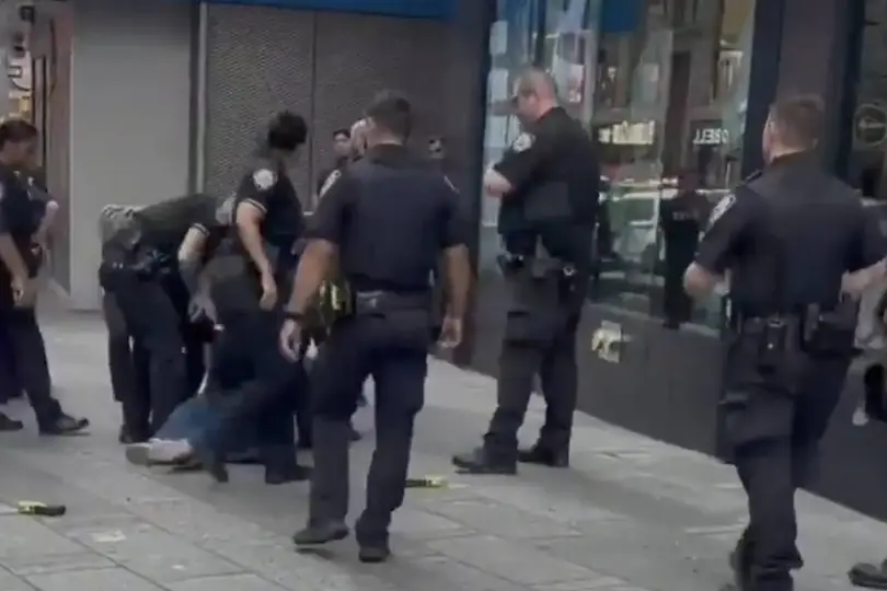 El ataque ocurrió en una de las zonas más concurridas de Manhattan y provocó una fuerte movilización de emergencia./ Captura de pantalla
