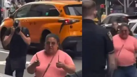 VIDEO: Ataque en Times Square deja dos muertos y un herido; mujer apuñala a transeúntes y policía le dispara