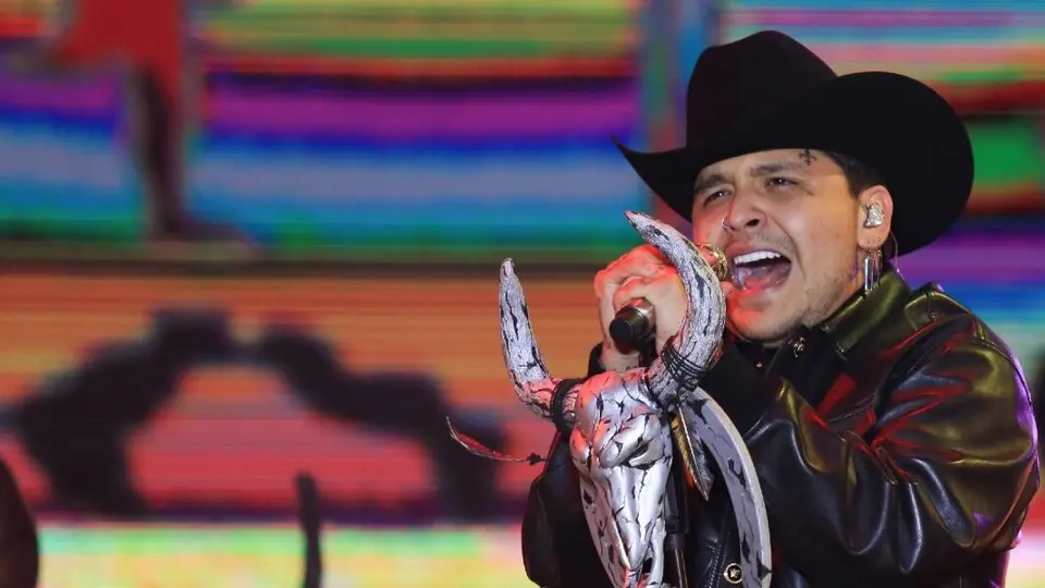 El equipo de Christian Nodal desmintió este fin de semana que el cantante vaya a presentarse el 10 de octubre en el Domo Care./redes sociales