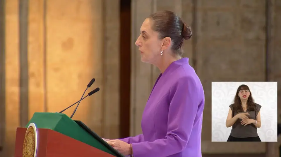 La presidenta Claudia Sheinbaum durante su Segundo Informe de Gobierno. / Gobierno de México