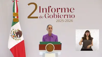 Sheinbaum rinde su Segundo Informe: seguridad, economía y bienestar, entre los temas centrales