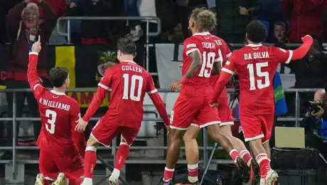 Gales despierta a tiempo y remonta ante Noruega en la Nations League